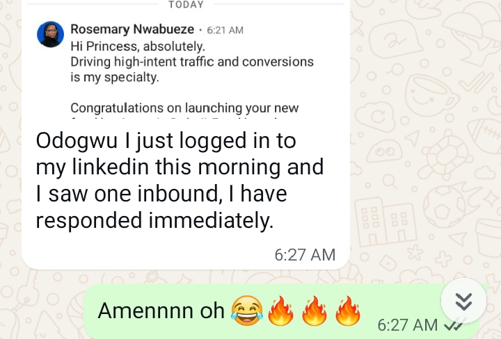 Student inbound opportunity testimonial